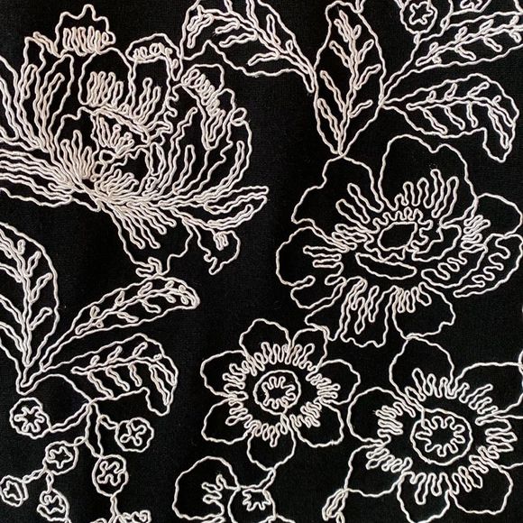 Guess Floral Black Embroidered Dress - Picture 8 of 17